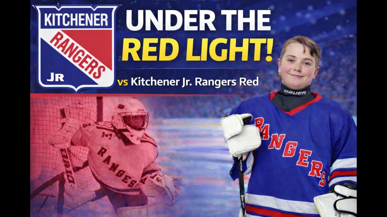 Ayden Gurris - Goalie Highlights | U14 BB Kitchener (Blue) vs. Kitchener (Red) | Dec. 7, 2025