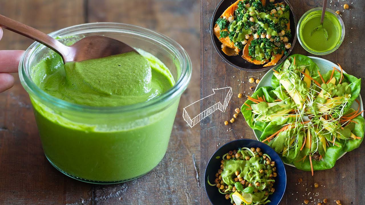 Out Of This World Green Tahini Sauce