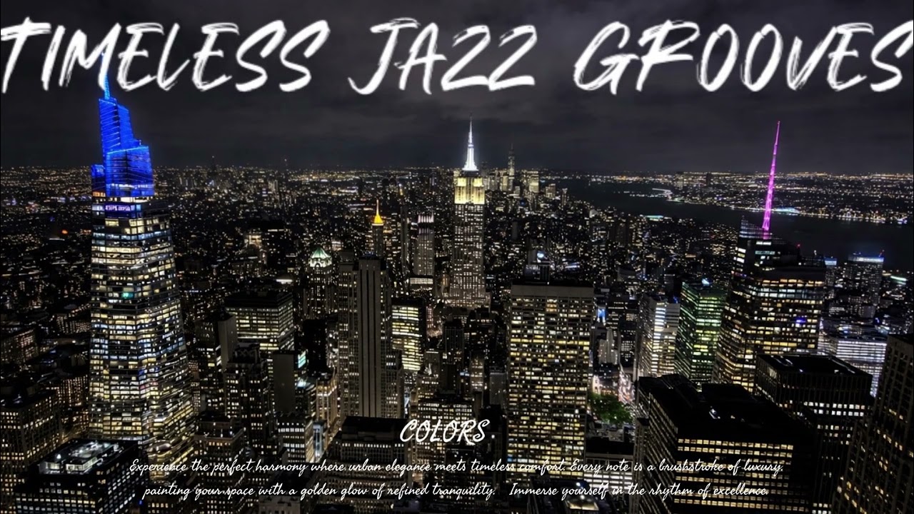 [Jazz Playlist] 저녁에 듣기 좋은 재즈 플레이리스트 🎹 재즈피아노, 뉴욕 야경을 보며