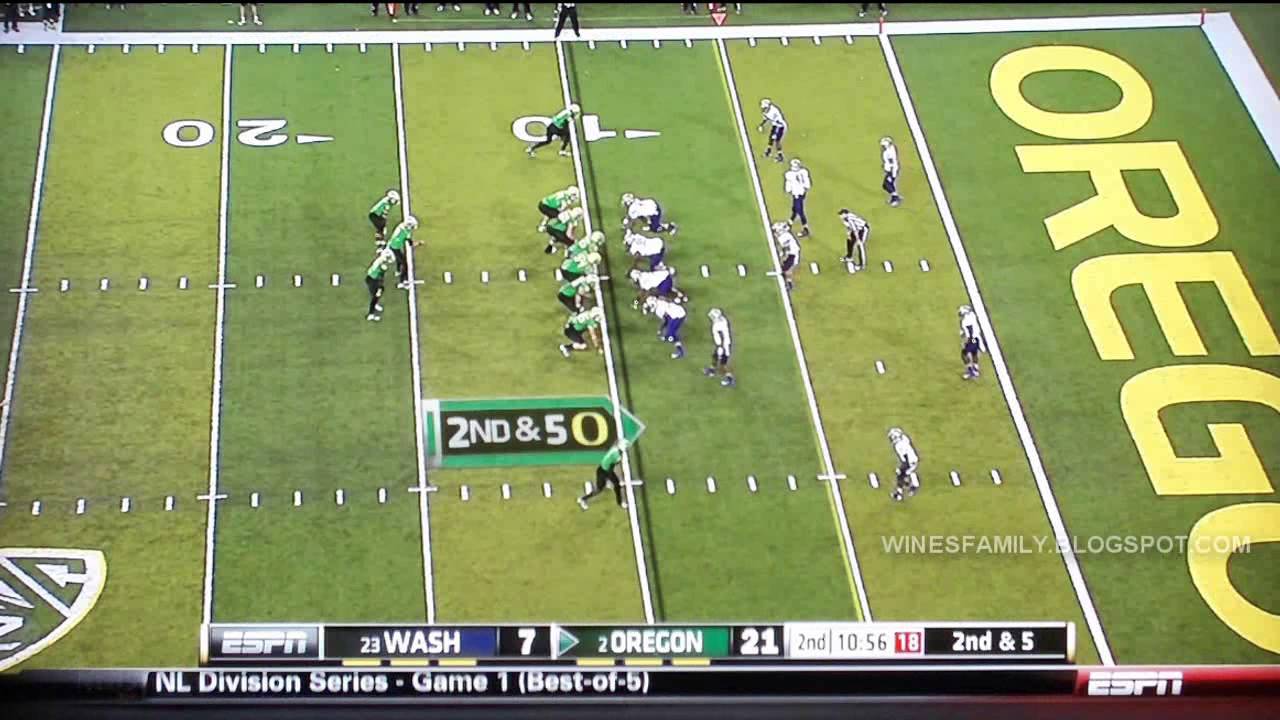 Oregon Highlights vs Washington 10/6/2012