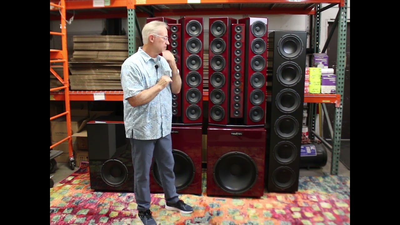 Tekton Design 1812 Loudspeaker and 6-10 Sub #hi-fi #audiophile #highendaudio #hometheater #stereo