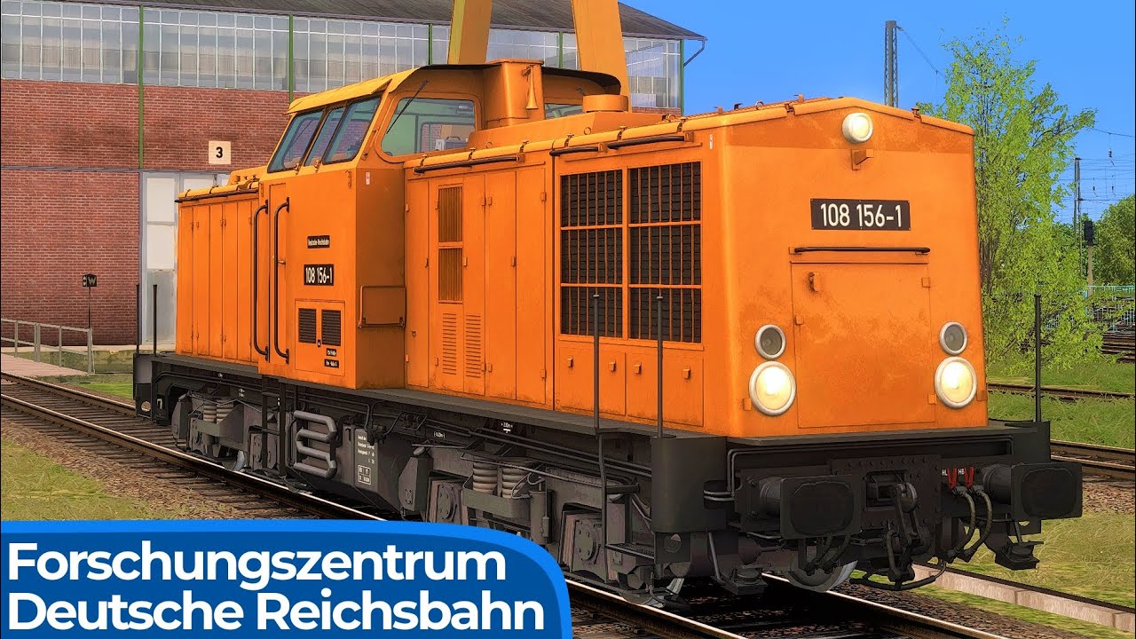 FORSCHUNGSANLAGE: Deutsche Reichsbahn - V100 | TRAIN SIMULATOR CLASSIC | Rangieren & Rübelandbahn
