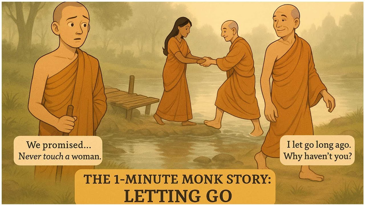 2 Monks, 1 Promise: A Powerful Lesson on Letting Go