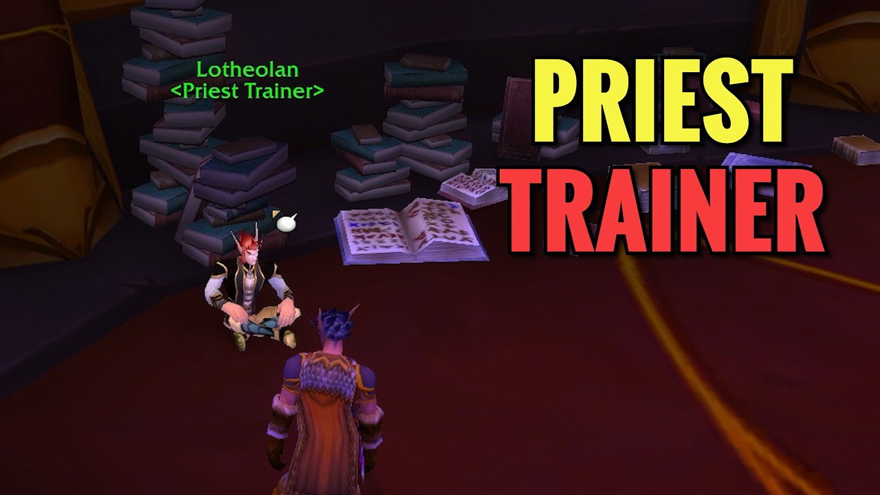 Silvermoon City Priest Trainer (WoW TBC)