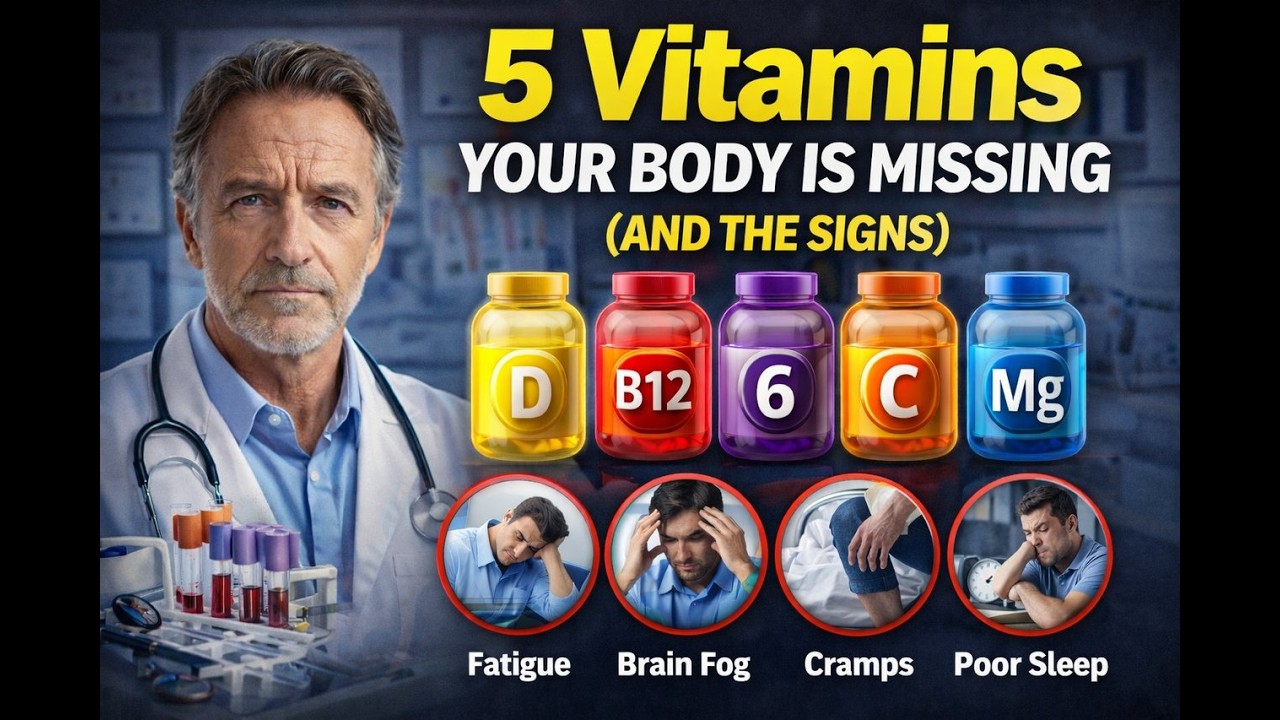 Your Body Is Missing These 5 Vitamins (Warning Signs)