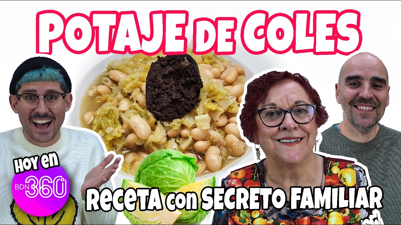 POTAJE DE COLES | Receta que repetirás una y otra vez