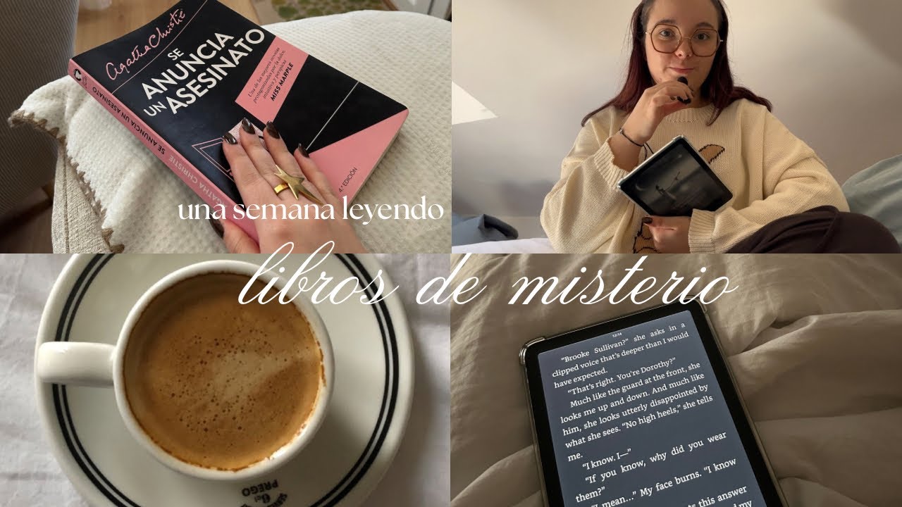una semana leyendo libros de misterio 