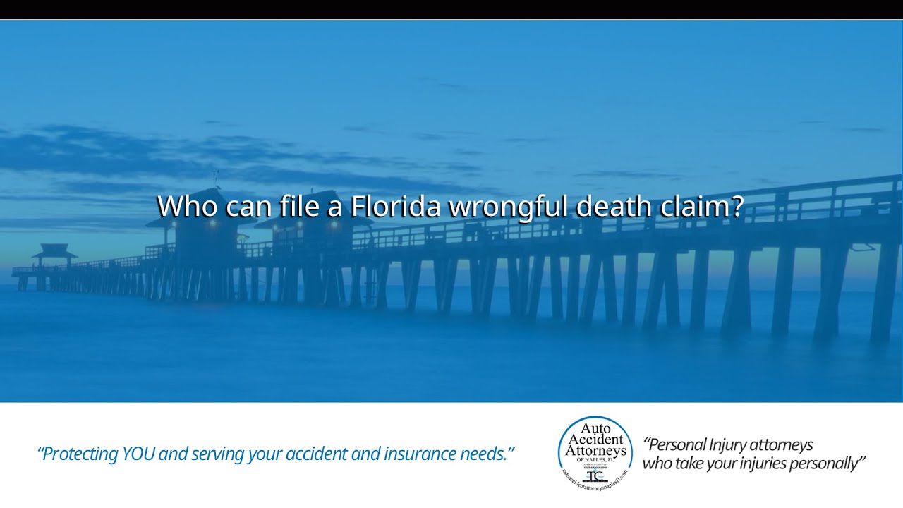 Who can file a Florida wrongful death claim?