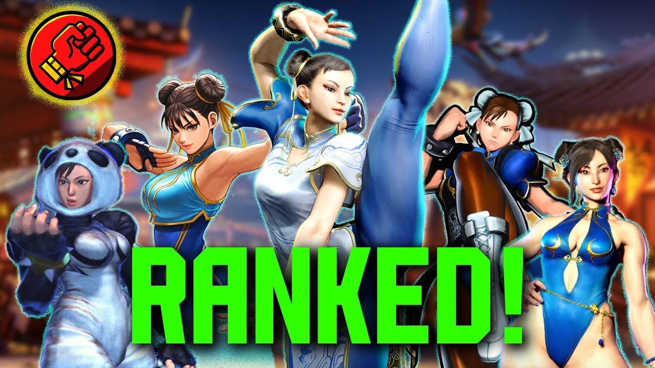 All 38 Chun-Li Costumes Ranked from WORST to BEST! | Street Fighter Ranking