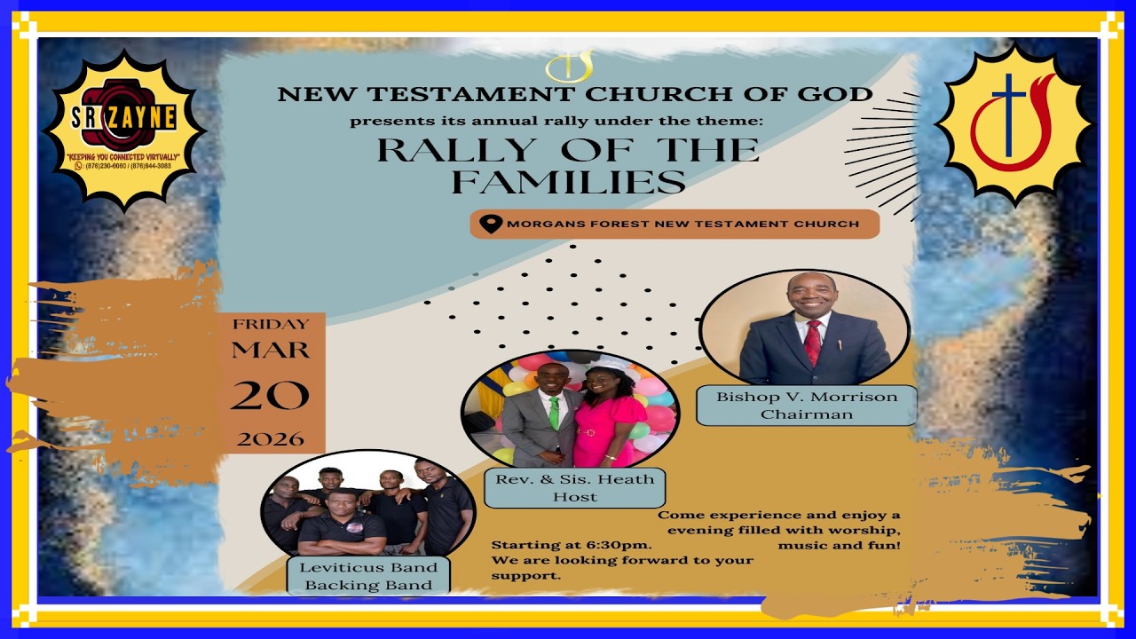 Morgan Forest New Testament Church Present Rally of the Families #rally  #trending #viral #jamaica