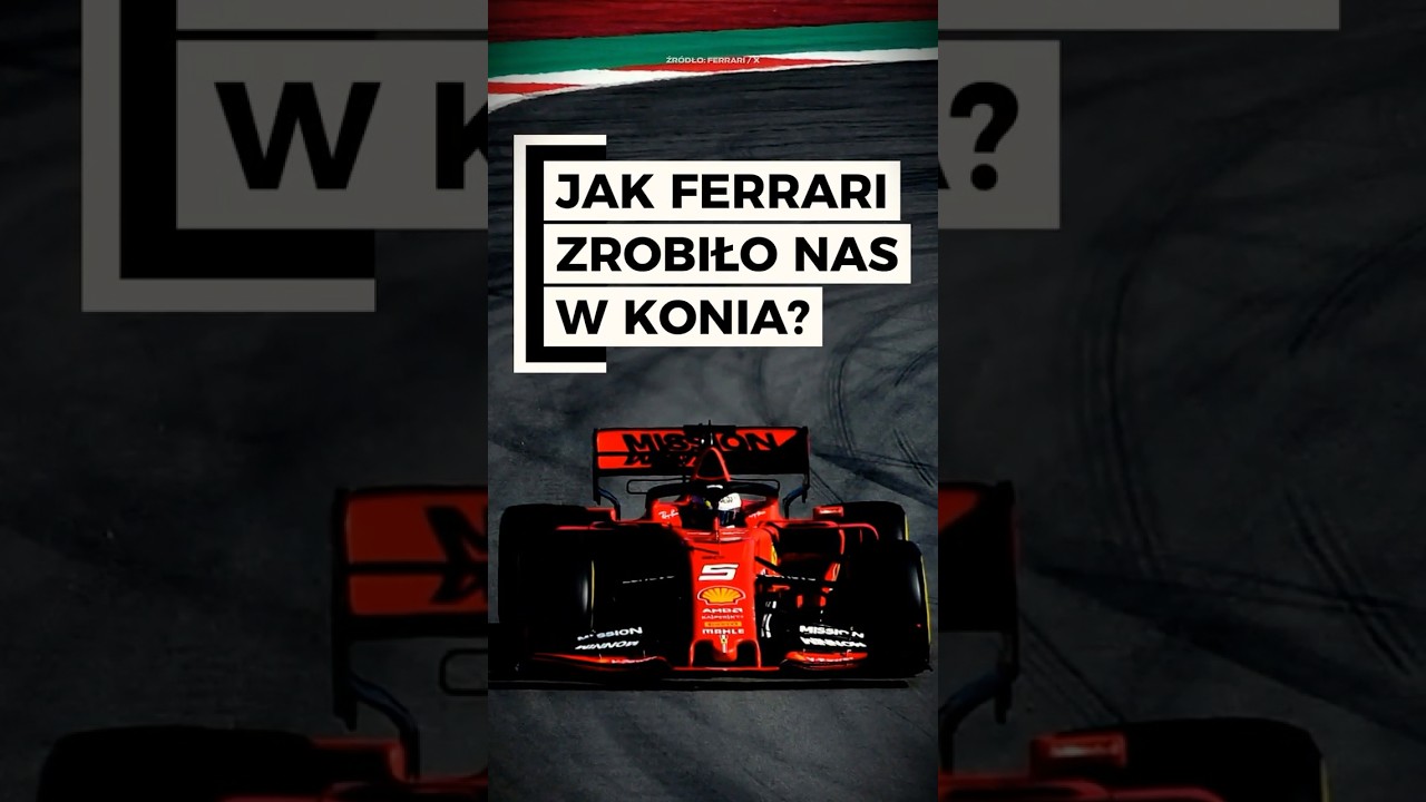 JAK FERRARI OSZUKAŁO NAS TESTAMI F1?