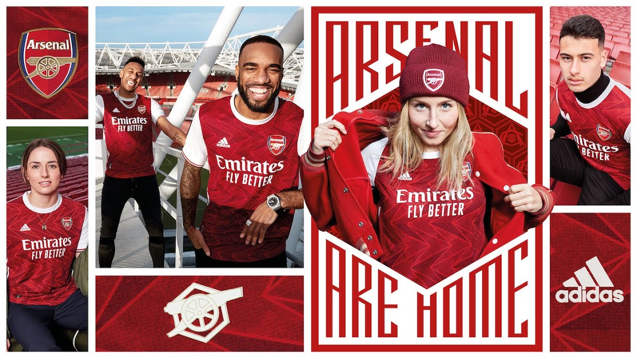 New adidas x Arsenal home kit available now! | Season 2020/21