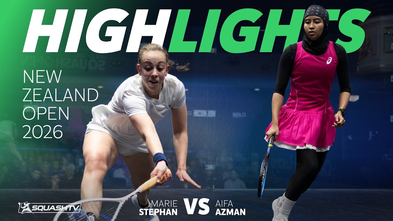 🇫🇷 Stephan v Azman 🇲🇾 | New Zealand Open 2026 | ROUND 2 HIGHLIGHTS