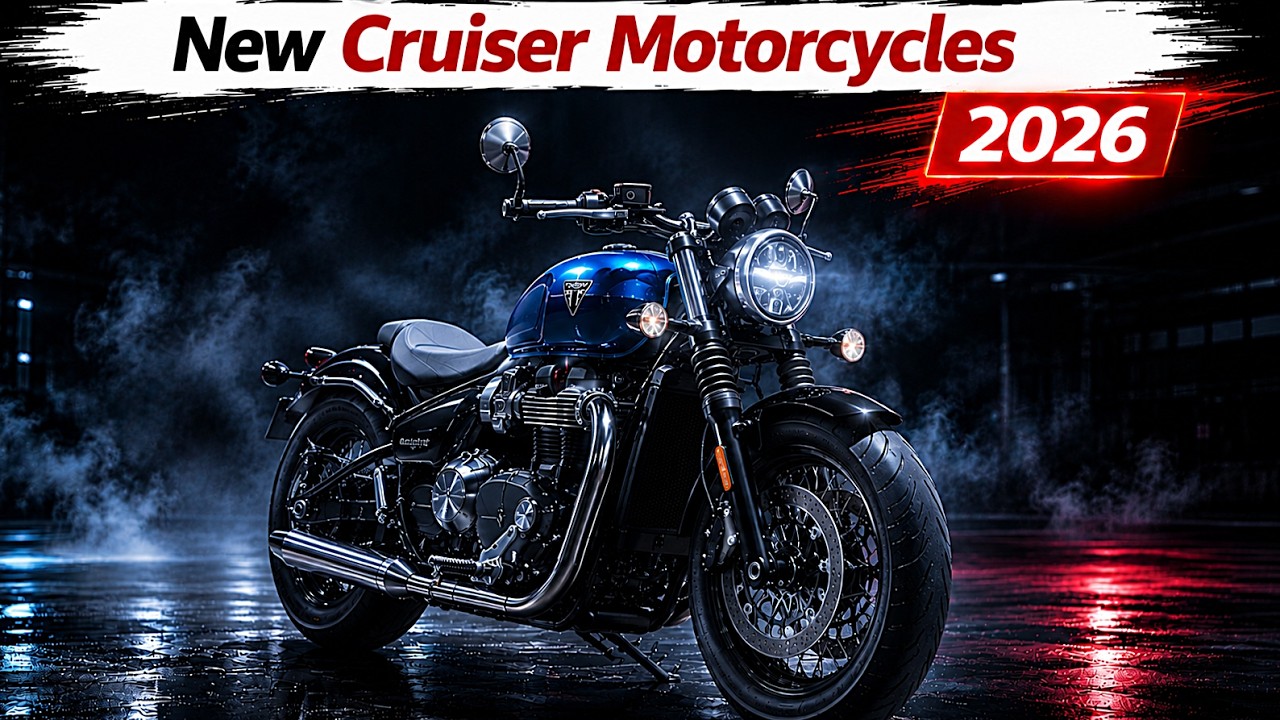 10 New Cruiser Motorcycles For 2026/27