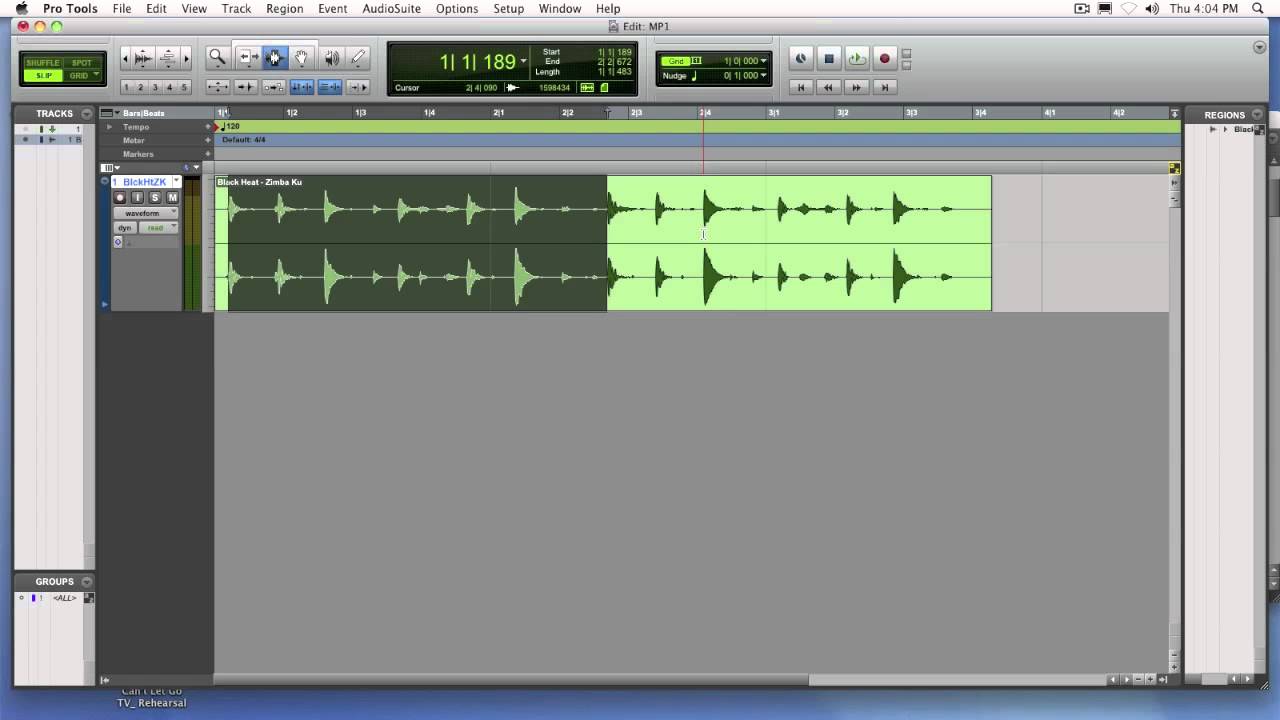 Pro Tools - Working With Tempo (pt1)