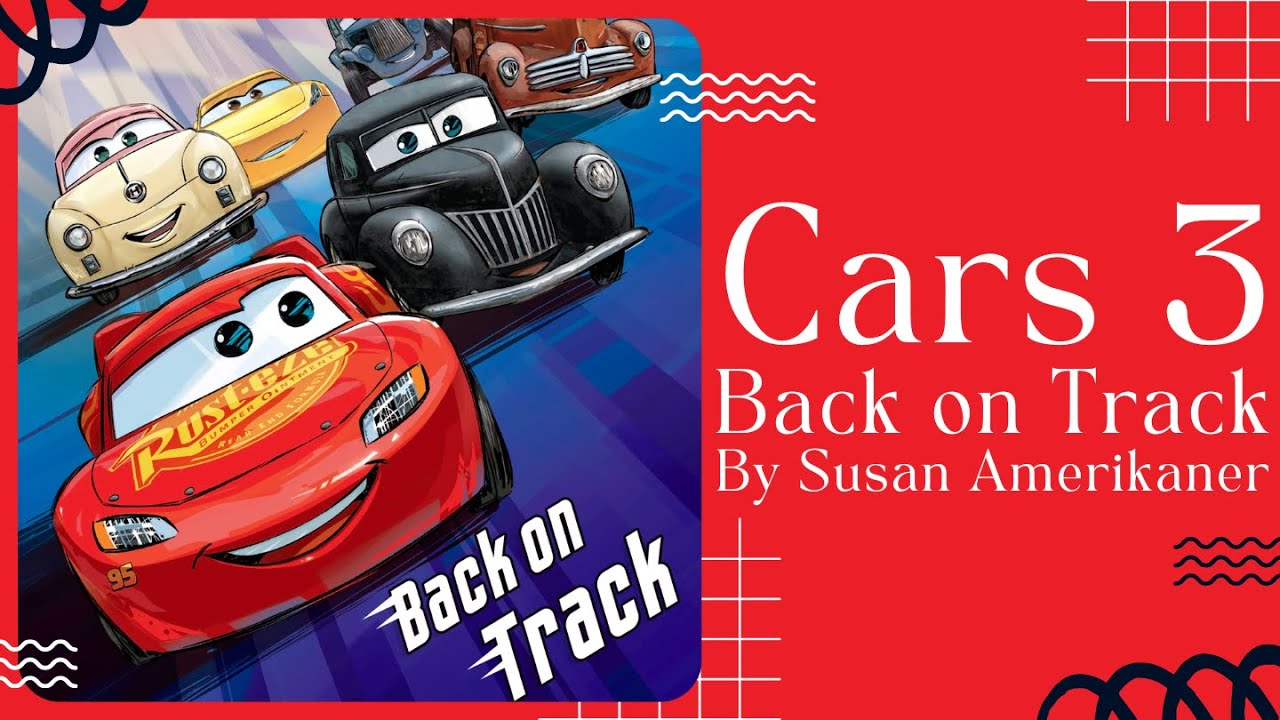 🏎️ Disney Cars Back On Track 🏎️ Stories for Kids Read Aloud [ READ ALONG VIDEO ]