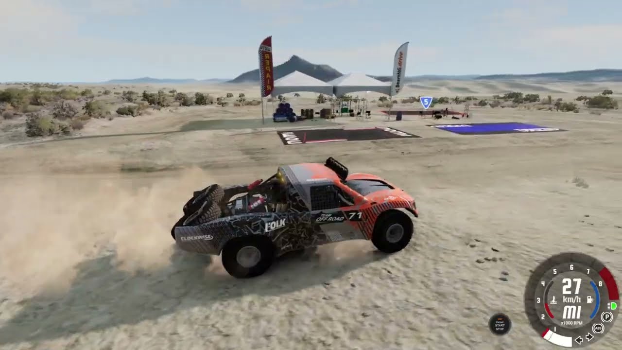Катаюсь в игре BeamNG.drive