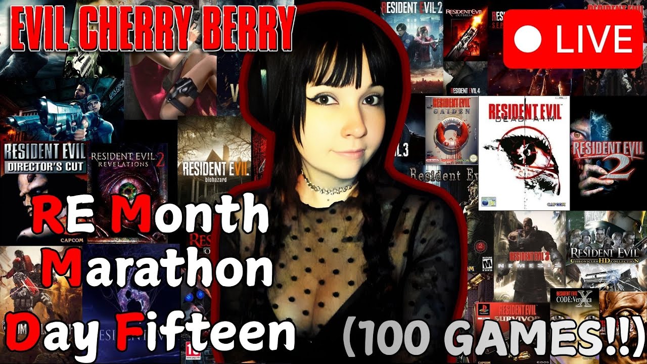 100 GAME Resident Evil SPEEDRUN Marathon! | Day 15!