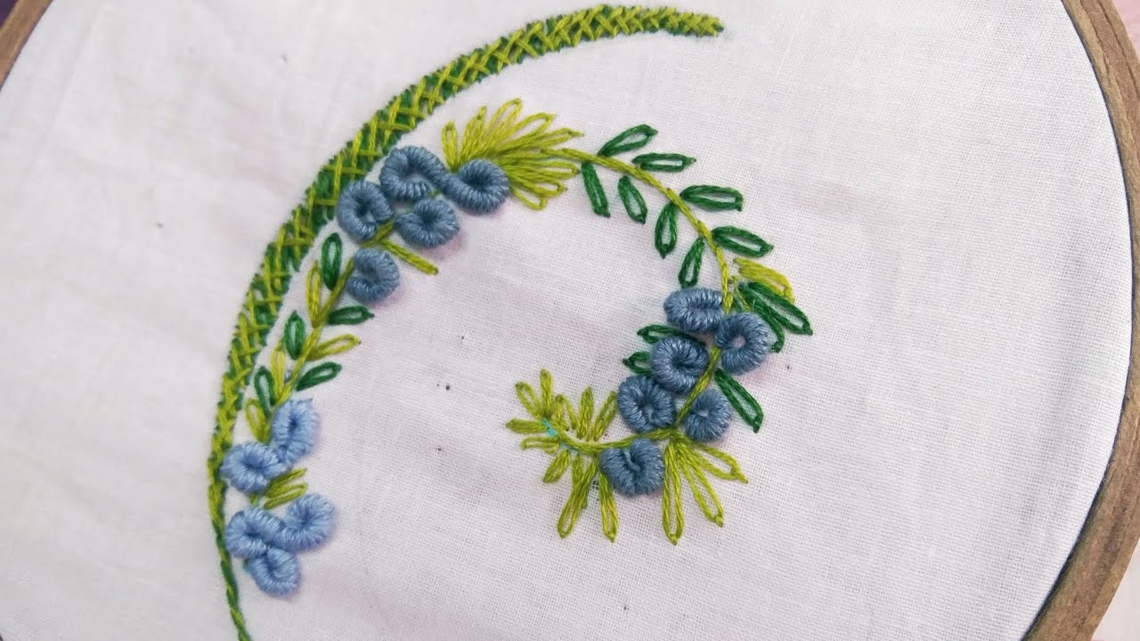 Easy Flower Embroidery 