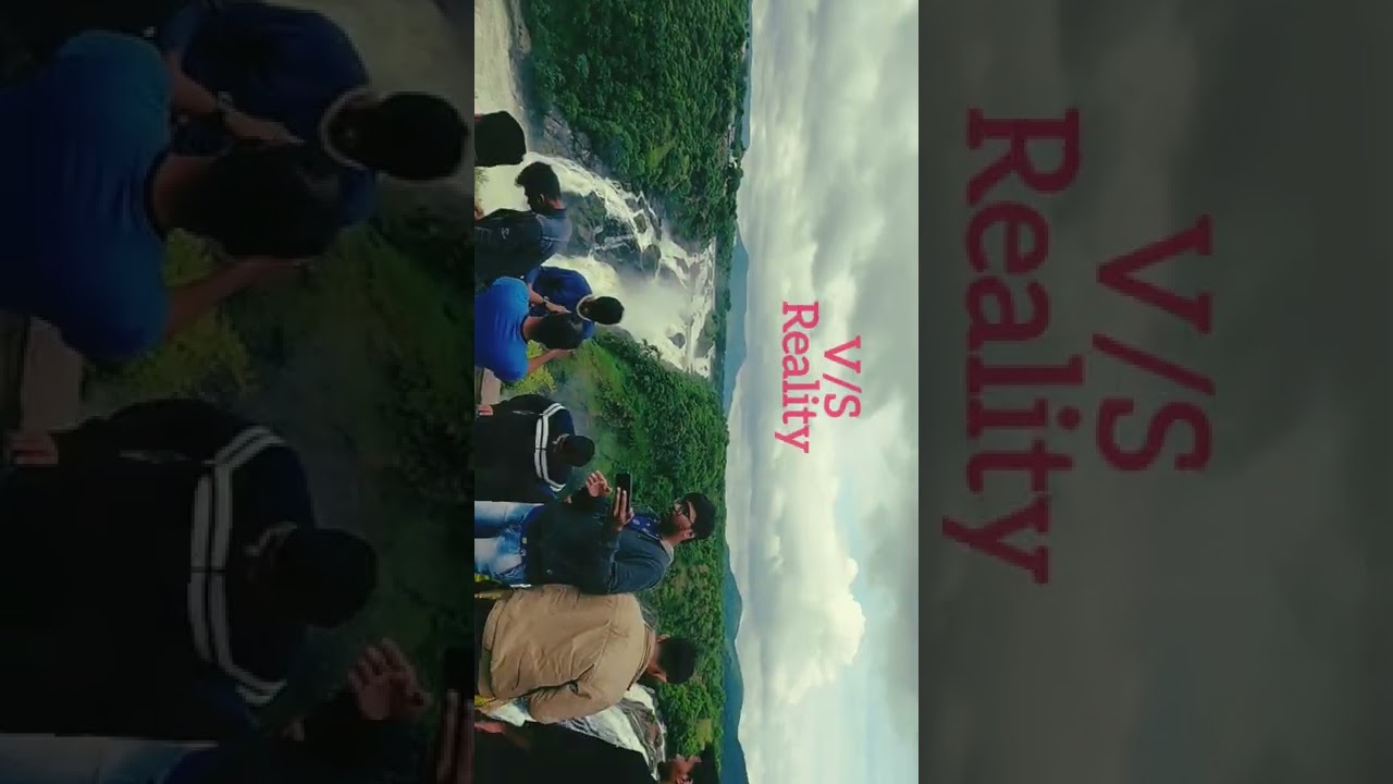 Reels v/s Reality  #gaganachukki  #fall  #falls  #barachukki  #shivanasamudra  #shorts #shortvideo
