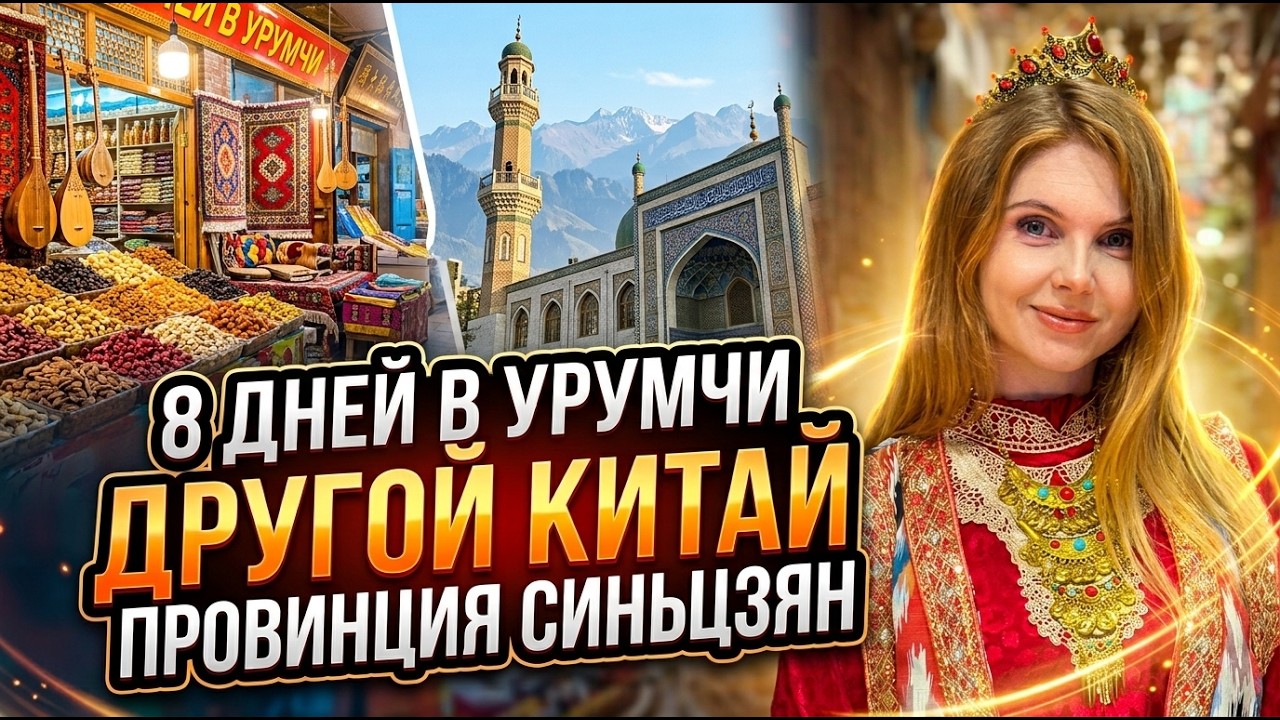 УРУМЧИ ЗА 8 ДНЕЙ. Готовый маршрут в Синьцзяне. Уйгурские деревни, Урумчи, Турфан, Кашгар.