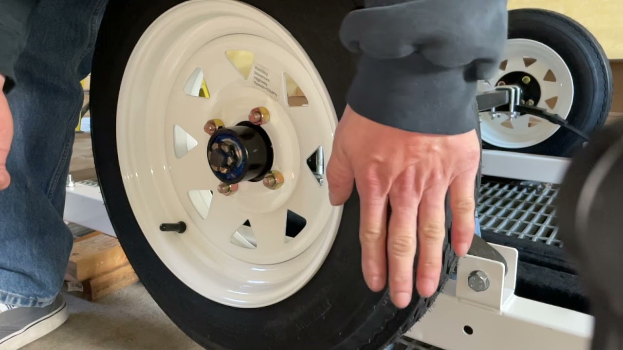 Ironton PWC trailer assembly