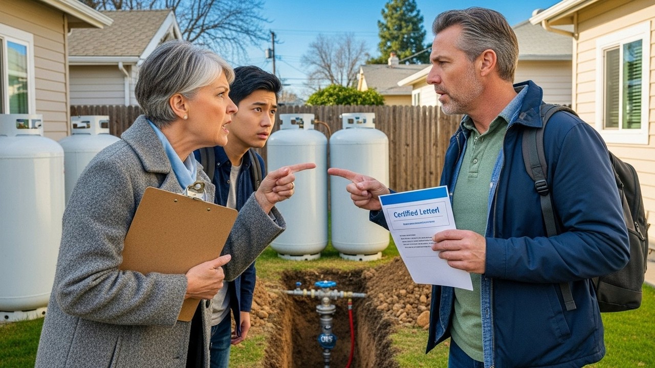 HOA Banned Propane Tanks In View, So I Moved Mine And Shut Off Heat To Their Rental Properties