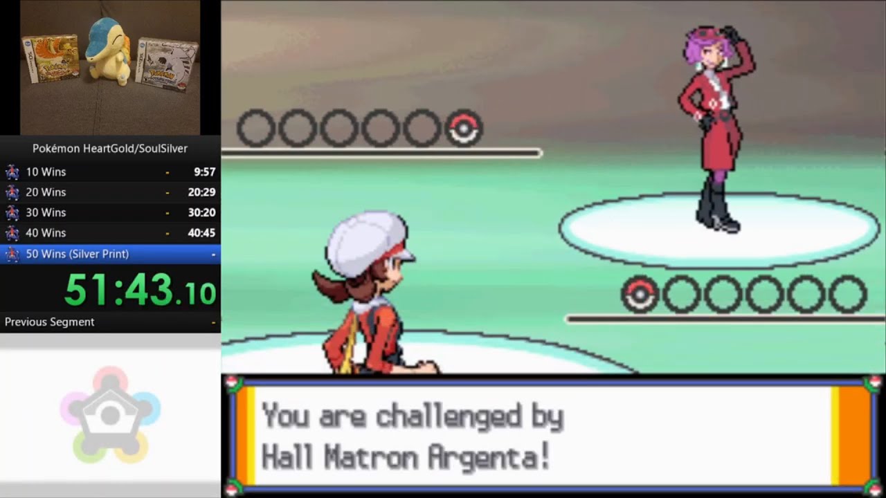 Pokemon HG/SS vs Hall Matron Argenta (Gold & Silver Prints)