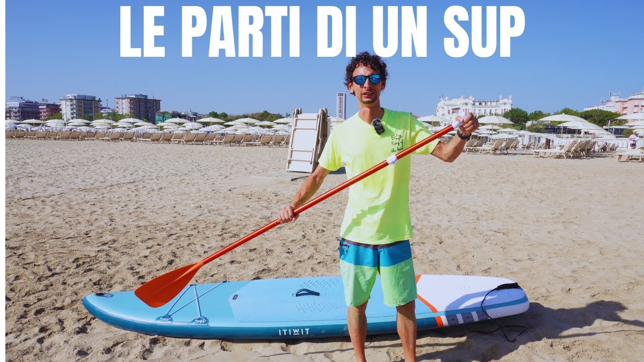 Impara a CONOSCERE LO STAND UP PADDLE - Le parti di un SUP