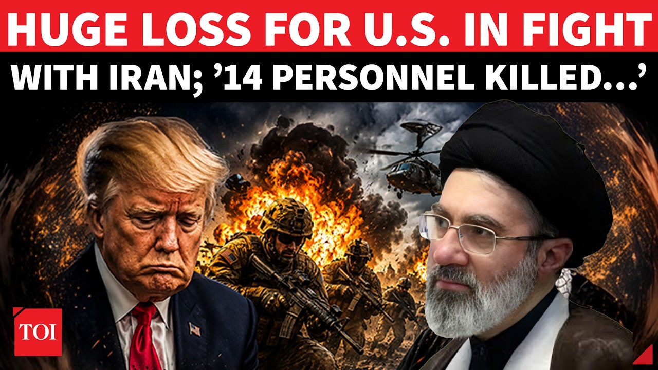 &rsquo;14 US Personnel Killed&rsquo; In Iran Clashes; Huge Loss For Trump&rsquo;s Army As Attacks Intensify | Watch