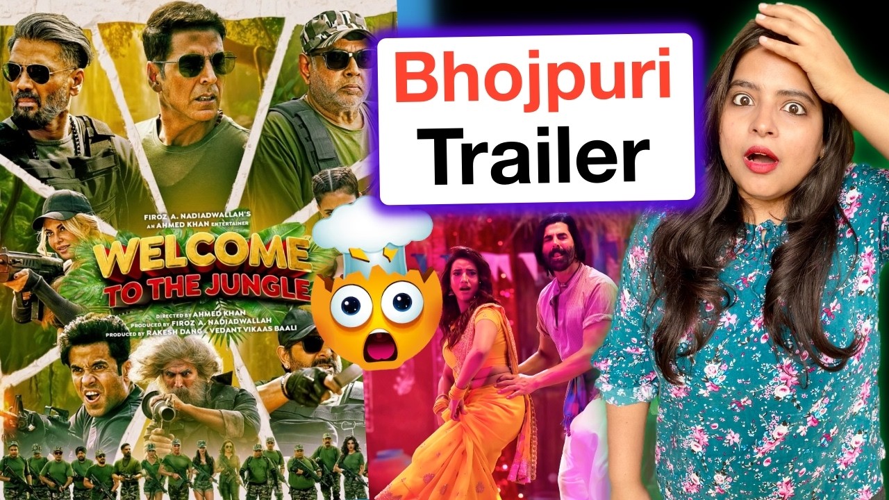 Welcome To The Jungle Trailer REVIEW | Deeksha Sharma