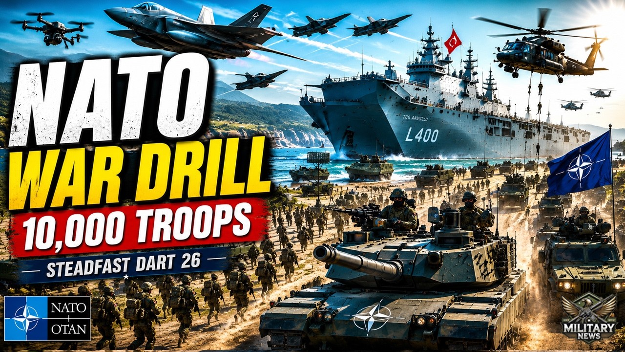 NATO&rsquo;s Biggest War Drill Begins &mdash; Steadfast Dart 26