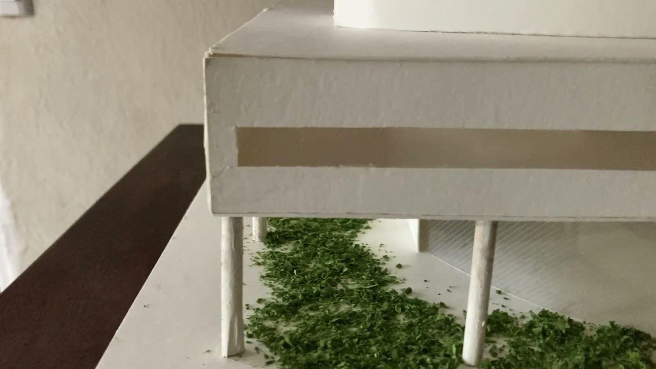 MAQUETA VILLA SAVOYE