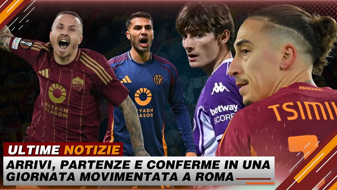 Roma Oggi: Ritorno di Angelino, conferma di Tsimikas e addio a Celik