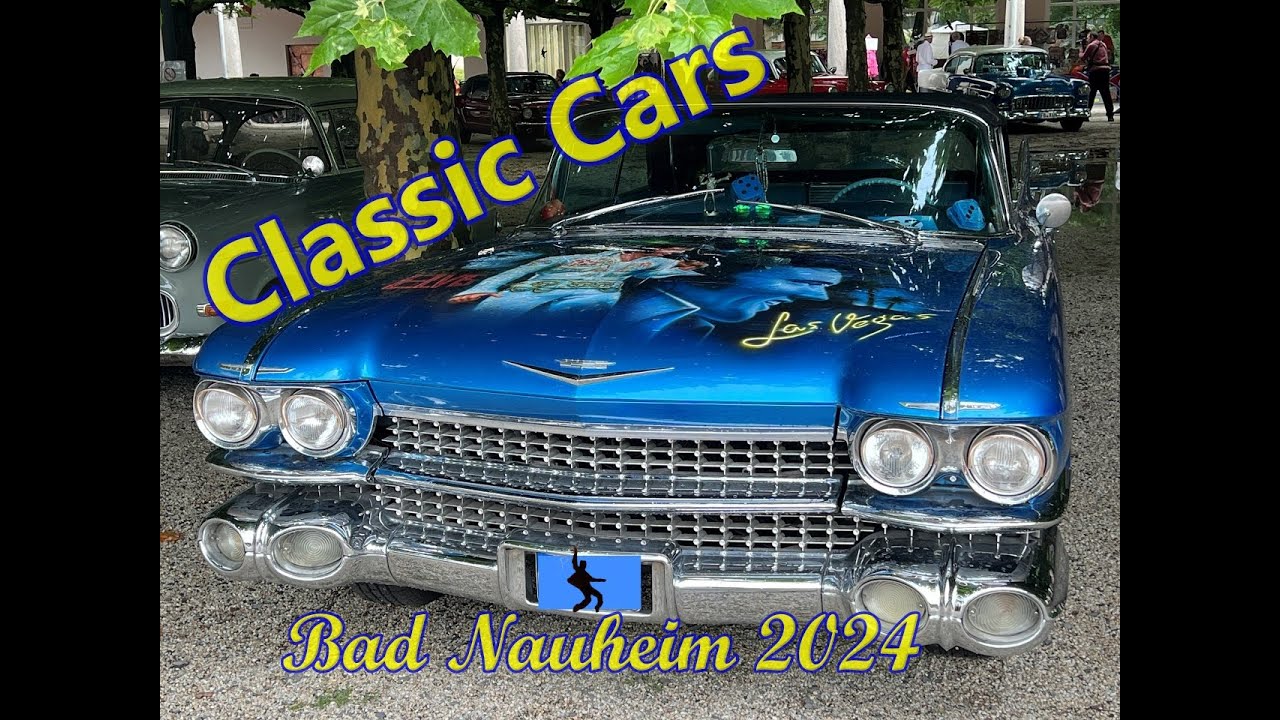 Die Highlights des 2024 Bad Nauheim Elvis Festivals Klassische Autos in voller Pracht