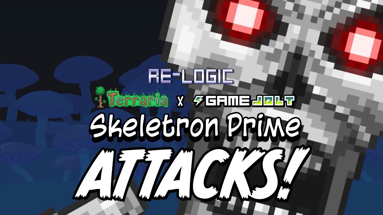 Terraria x Game Jolt: Skeletron Prime Attacks!