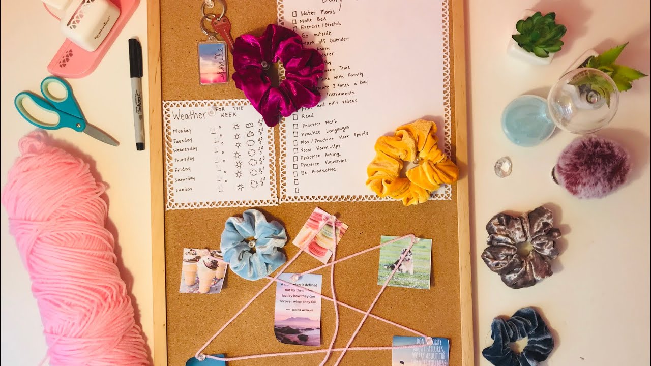 How to Create an Aesthetic Cork Board and Decorating Ideas