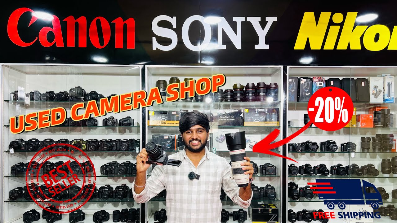 DREAM SNAP CAMERA | BEST USED CAMERA SHOP COIMBATORE | CALL - 9095566223 | CANON NIKON SONY 📸
