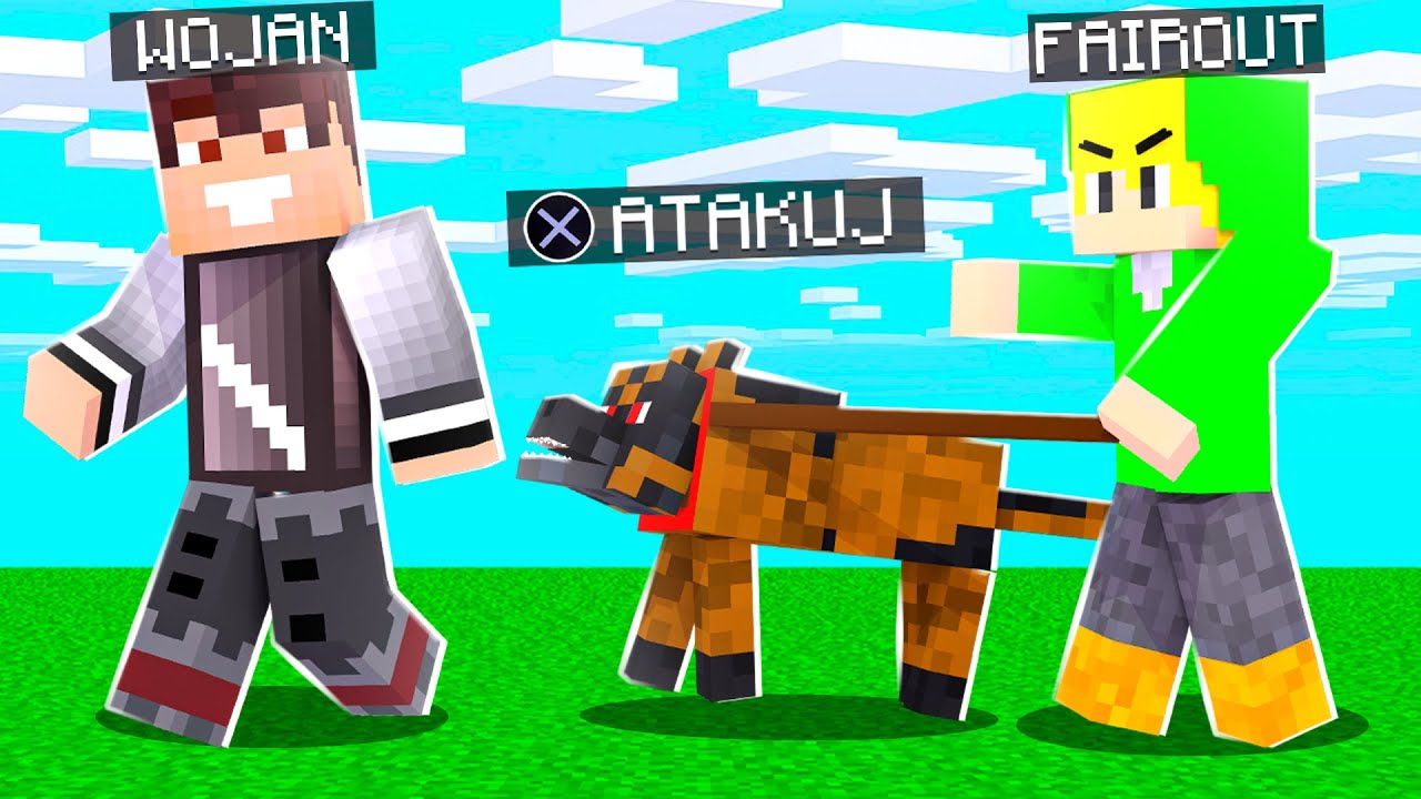 OCHRONNE PSY W MINECRAFCIE! z @WojanGames