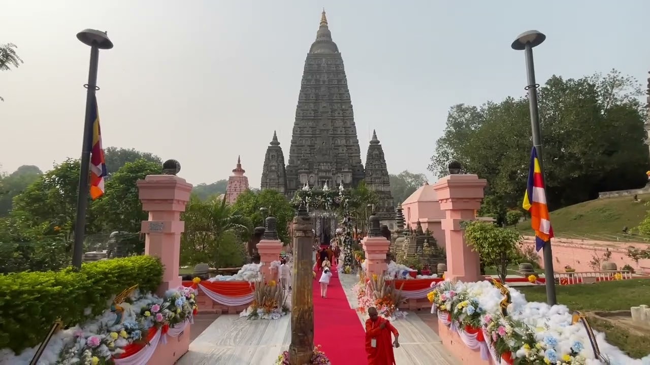 The 17th International Tripitaka Chanting at Bodhgaya 2022.