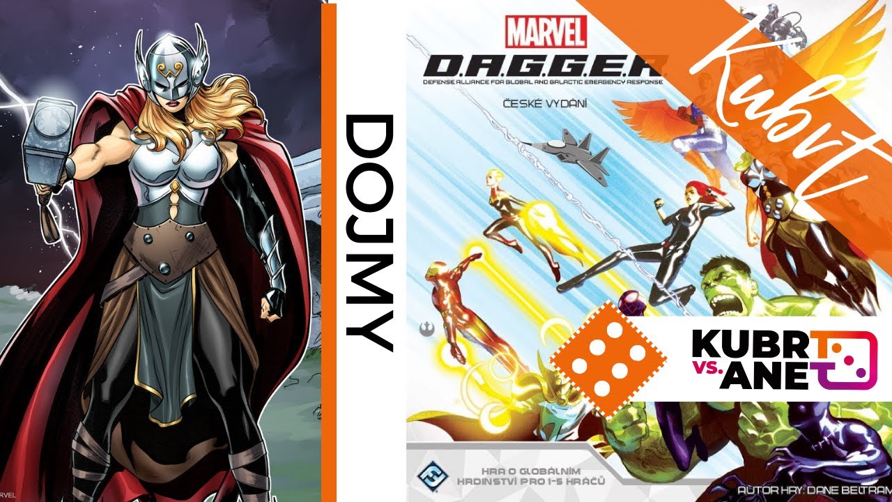 Marvel D.A.G.G.E.R. - Smrt v prvním kole, kam se hrabe Thanos!