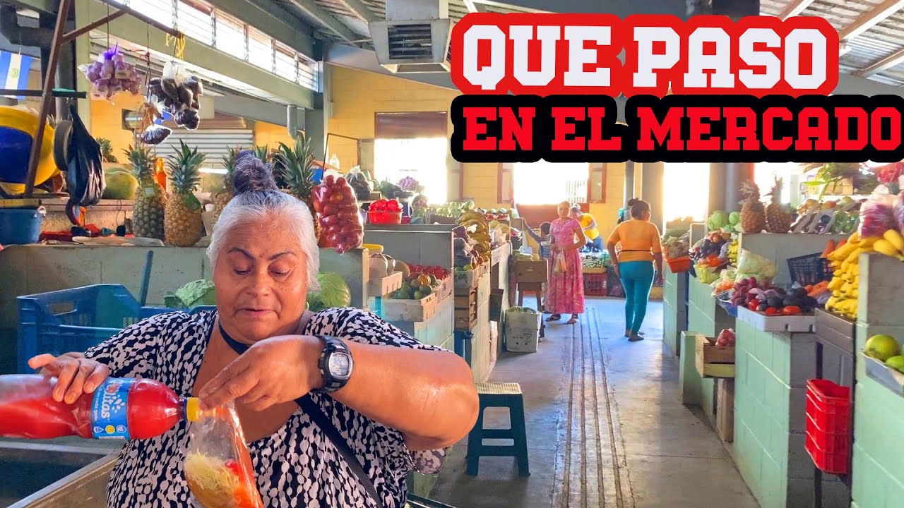 Mercado de el Municipio de Suchitoto Cuscatlan El Salvador 2022