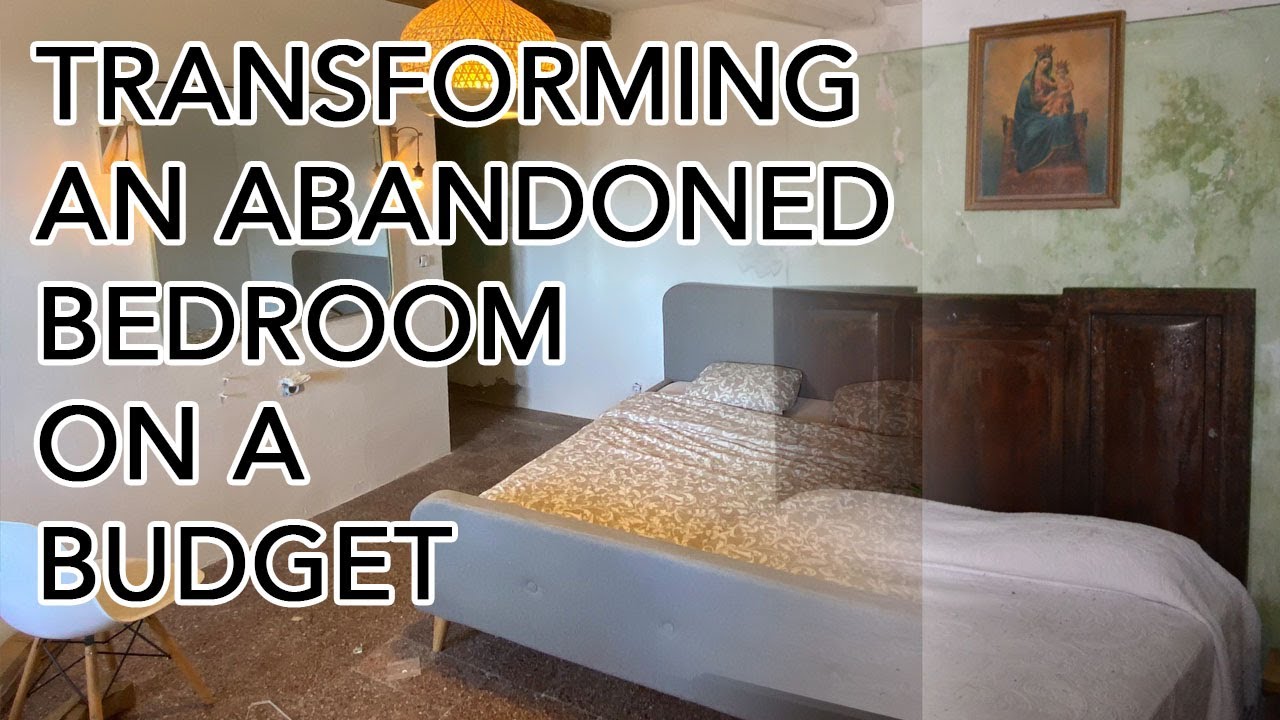 From ruin to luxury - Restoring an abandoned bedroom in an Italian villa on a budget.
