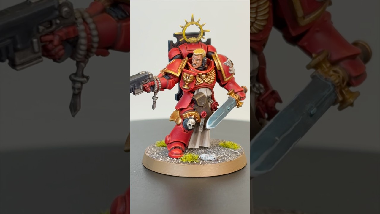 Blood Angels Bladeguard Veteran - #warhammer40000 Space Marines #commision #hobby #wargaming #paint