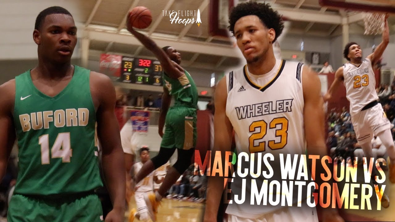 5-Star EJ Montgomery Makes 35 Points Look Like LIGHT WORK!! Marcus Watson & EJ Montgomery Go At It!!