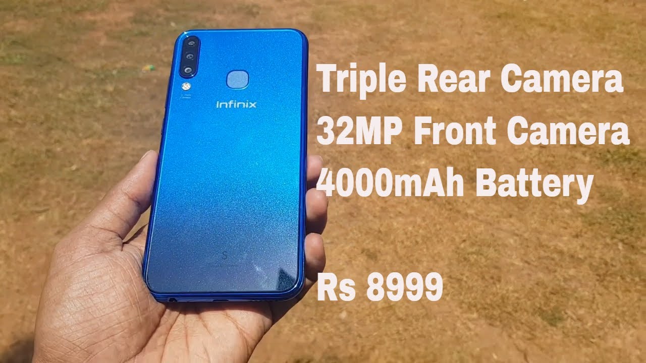 Infinix S4 Unboxing & Hands On Review | 32MP front Camera| Triple Rear Camera