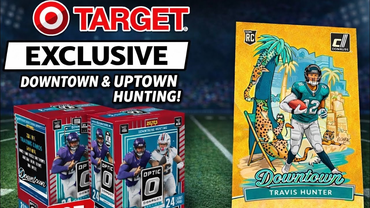 Brand New Target Exclusive Blasters! (2025 Optic Football). 2x Blaster Opening! Case Hit Pulled!?