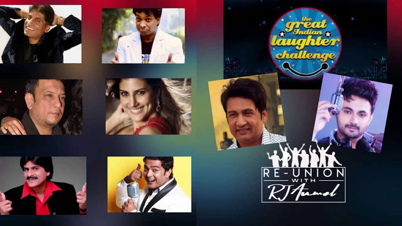 The Great Indian Laughter Challenge- ReUnion with RJ Anmol  @RajuSrivastavaOfficial