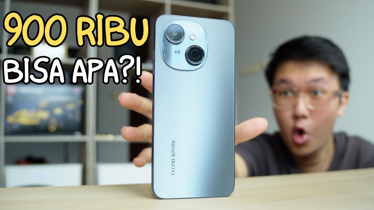 12 Jam Pake HAPE MURAH MERIAH 🔥 Tecno Spark Go 1