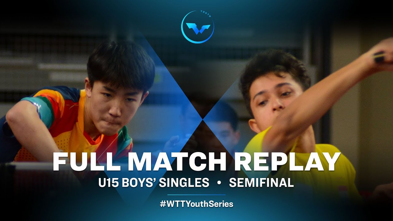 PRADHIVADHI BHAYANKARAM Abhinandh (IND) VS ZHAI Jiale (CHN) - U15 BS SF - WTT YC Varazdin 2023